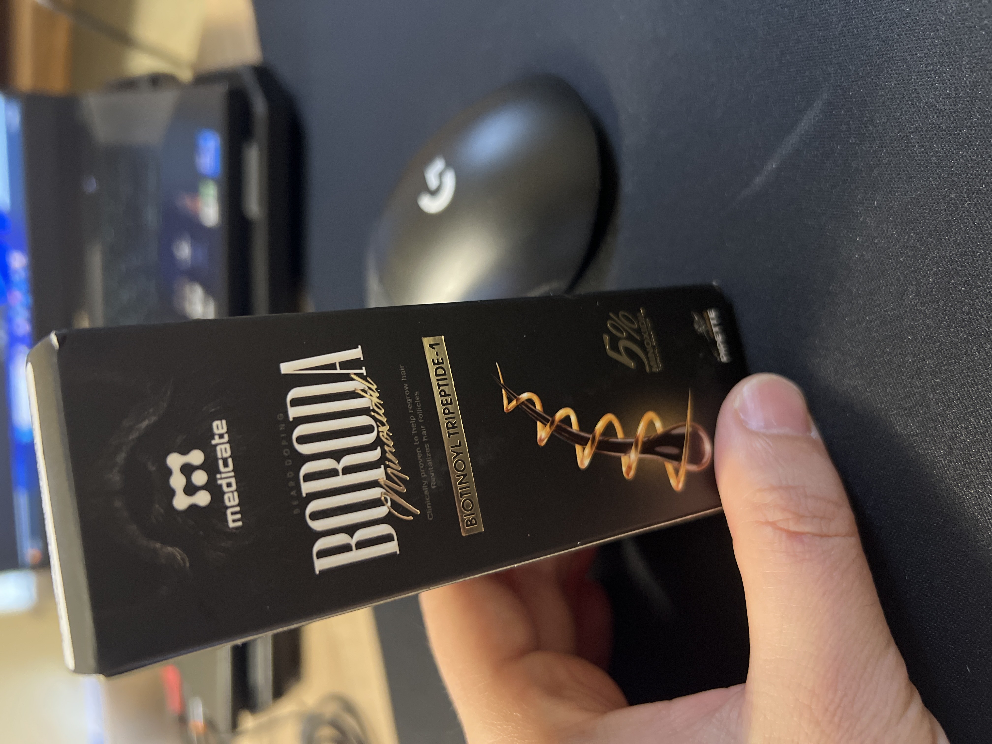 BORODA средство для роста бороды minoxidil 5%, 60 мл + пипетка с дозатором