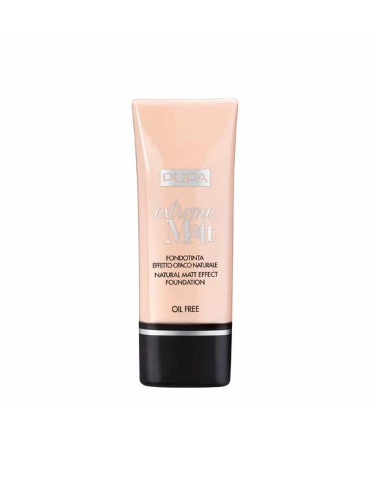 Tonal krem mat effektlik Pupa Extreme Matt Fluid Spf 10, 30 ml