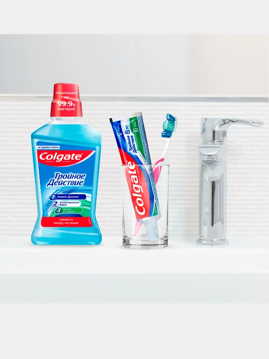 Зубная паста Colgate Triple Action, 150 мл