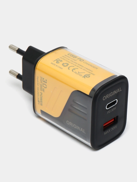 Zaryadlovchi qurilma 30, 45 w  Fast charging funksiyasi
