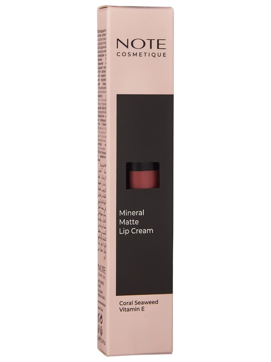 Помада для губ NOTE MINERAL LIP CREAM 01, 04, 12 мл