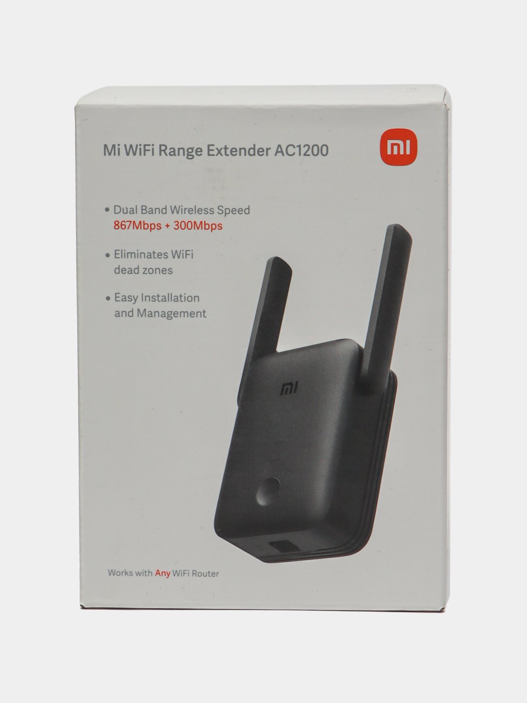 Simsiz Wi - Fi signal kuchaytirgichi "Xiaomi Mi WiFi Range Extender AC1200", repiter
