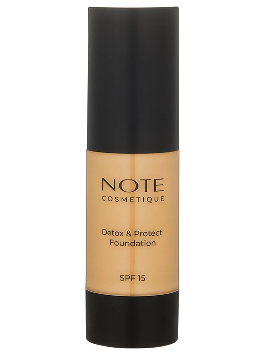 Тональный крем NOTE Detox and Protect Foundation SPF15, 30 мл
