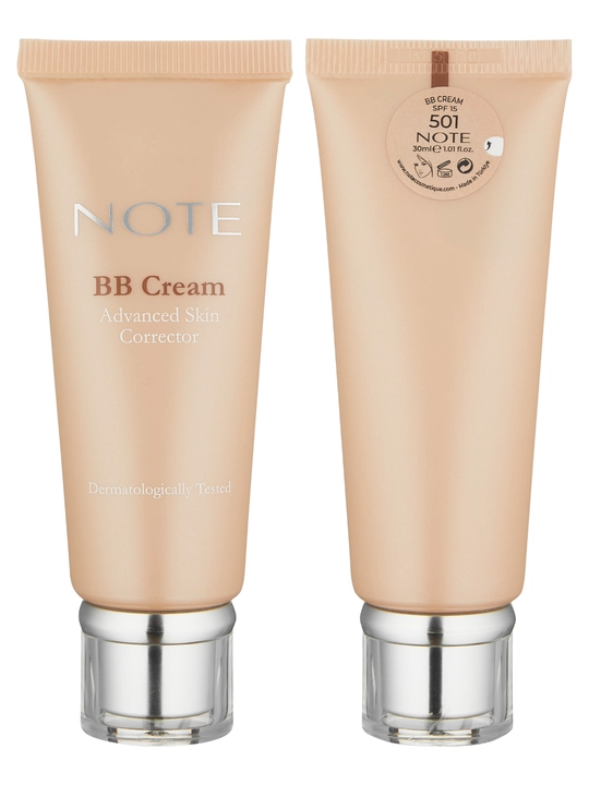 BB крем NOTE Advanced Skin Corrector SPF15 35 мл, тон для лица, натуральное покрытие