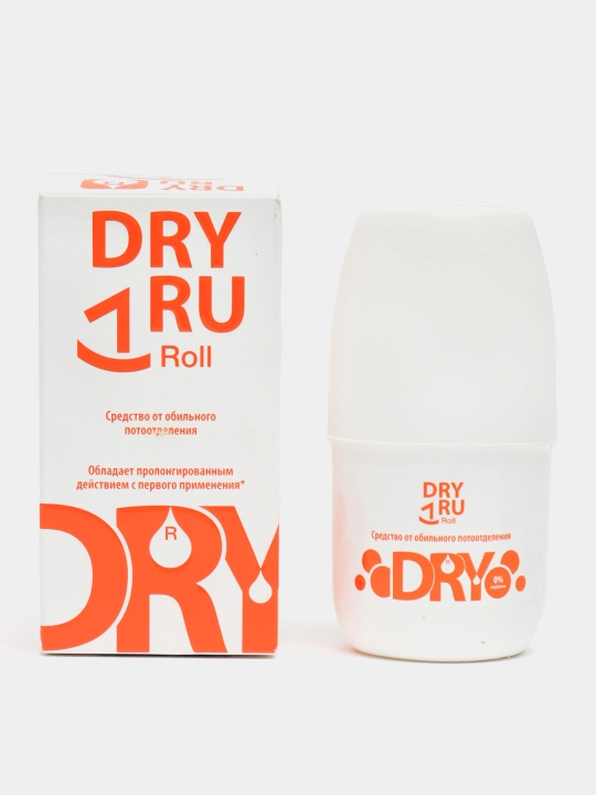 Uzoq muddatli tasirga ega antiperspirant Dry RU Roll, 50 ml