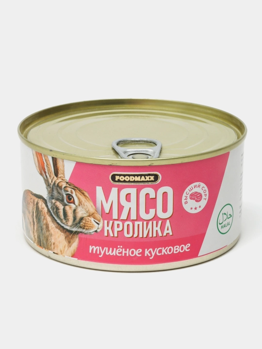 Кролик тушеный, 325 г