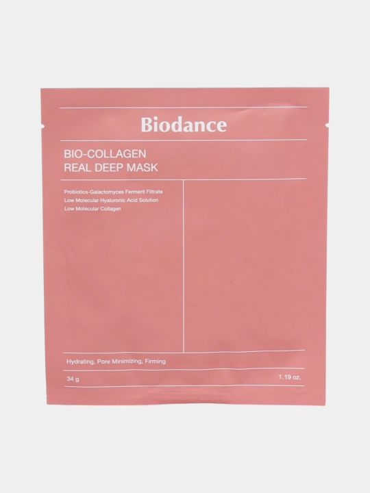 Ночная гидрогелиевая маска с коллагеном для эластичности кожи Biodance Mask - 