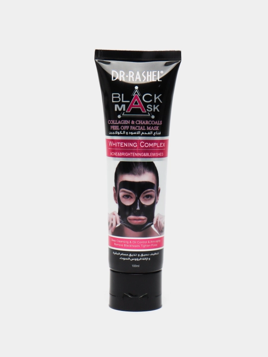 Yuz uchun niqob Dr.Rashel, bambuk ko'mir bilan, 100 ml