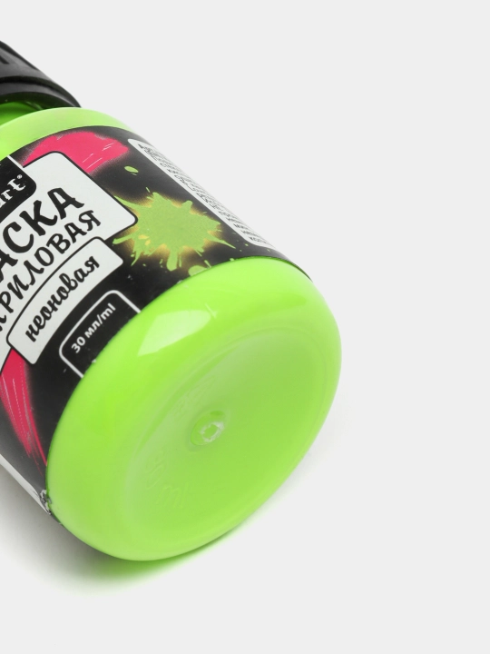 Akril bo'yoq Love2art bezatish uchun neon NCAP-30, 04 yashil, 30 ml