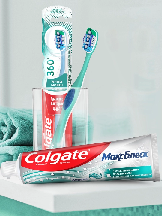 Зубная паста Colgate MAX White Crystal Mint, 50 мл