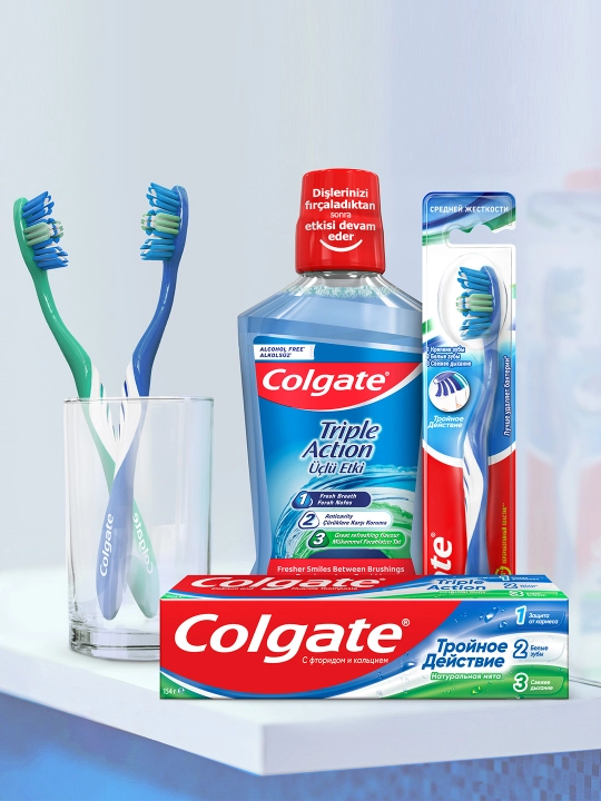 Ополаскиватель для полости рта Colgate Plax Tripple Action, 500 мл
