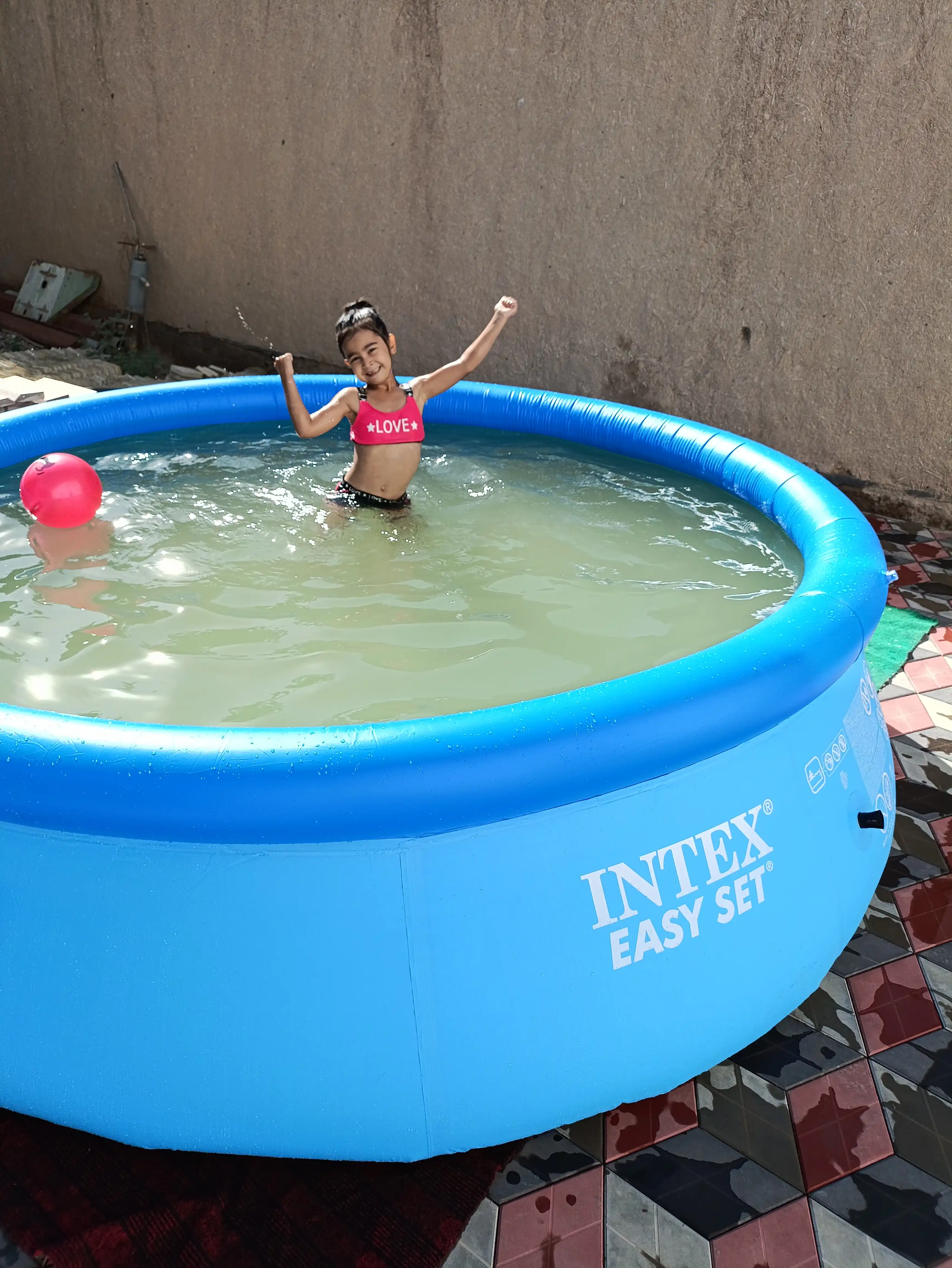 Надувной бассейн Intex Easy Set, с объемом 886-3853 л на выбор, для детей и взрослых