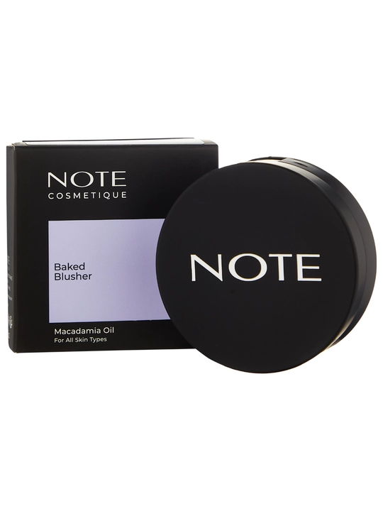 Румяна NOTE Baked Blusher 10 г, запечённые, сияющий финиш, оттенок 03/04/06