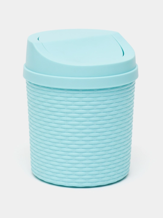 Qopqoqli mini chiqindi chelagi, idish, hajmi 1,3 l - 