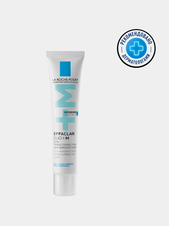 Тройной корректирующий крем-гель, LA ROCHE-POSAY EFFACLAR DUO+ M, против несовершенств, 40 мл - 