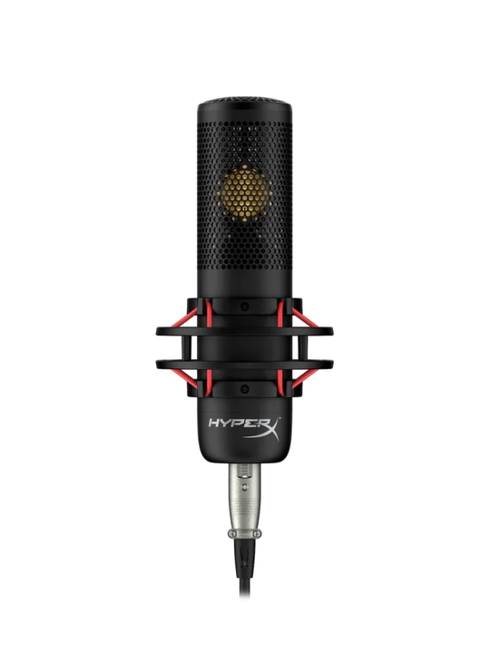 Игровой микрофон HyperX ProCast Mic, студийная запись