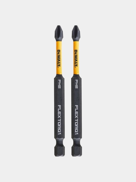 Набор бит DeWALT Flextorq, PH2 * 89 мм, 2 шт, DT70567T-QZ - 
