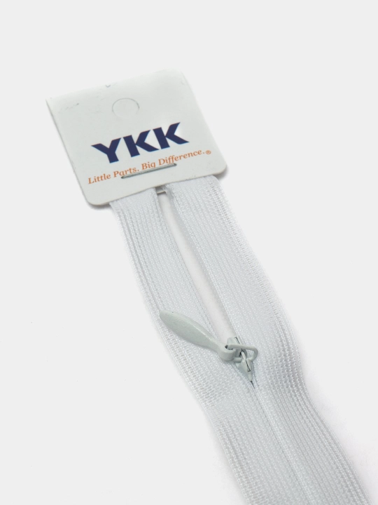 Yashirin YKK Zamok, bir qismli turi 2, 20 sm, yaponcha turli xil ranglar