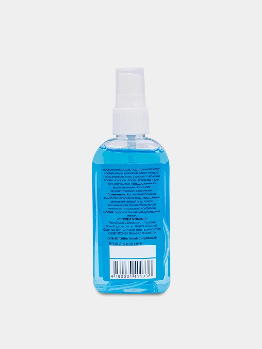Loson depilyatsiyadan oldin va shugaring uchun terini tayyorlash 100 ml Sweet Moments