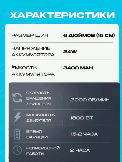 Цепная мини-пила 1 + 1, батарея