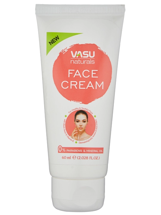 Крем для лица Vasu Face Cream 60 мл увлажняющий и питательный для всех типов кожи