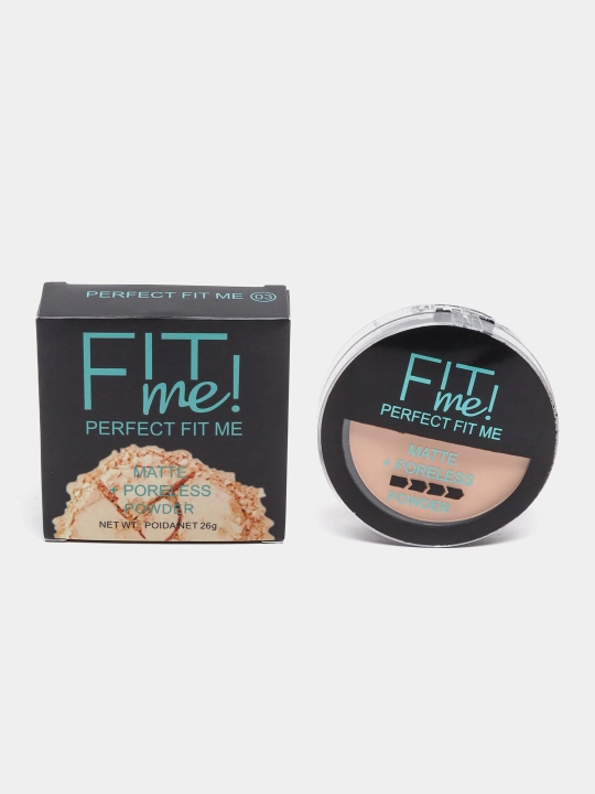 Upa yuz uchun  FIT ME ikki qavatli, ton: 02, 03 - 