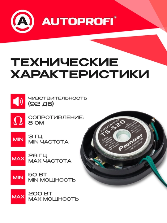 Автоколонка, мини колонки твитеры, пищалка два моделя TS-S20 200W  / TS-T120 80W