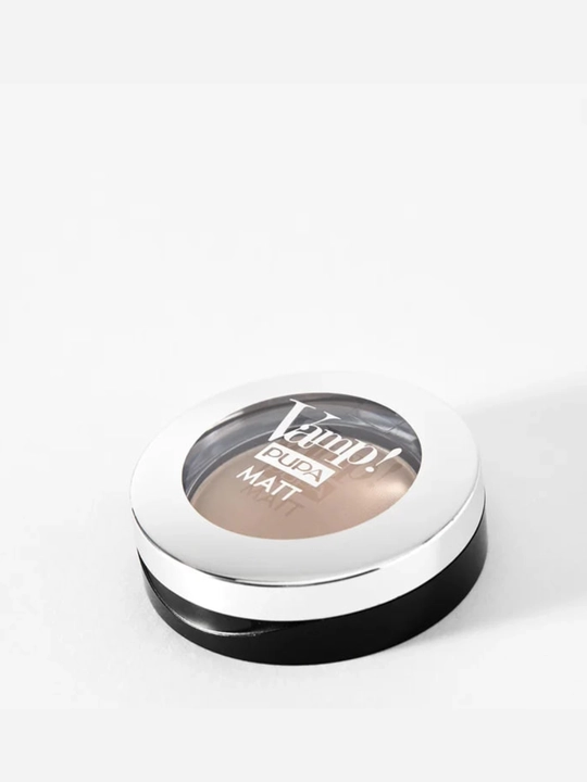 Qovoq uchun mat tenlar PUPA VAMP! MATT EYESHADOW, rangi: 020 Vanilla Cream, 2,5 gr
