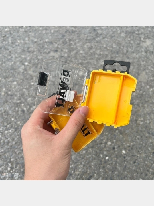 Kichik bit tashkilotchisi DeWalt TicTac Tough Case, 2 dona, DT70800-QZ