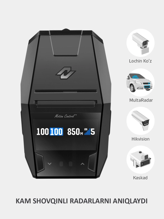 Антирадар-детектор NEOLINE X-COP 8800s, Wi-Fi Black + подарок