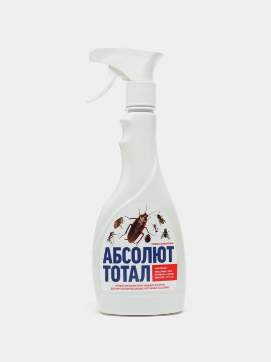Tarakanlar, Klopalar, chumolilar, burgalar, hasharotlar zahari "Absolute Total", 400 ml