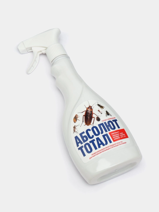 Tarakanlar, Klopalar, chumolilar, burgalar, hasharotlar zahari "Absolute Total", 400 ml