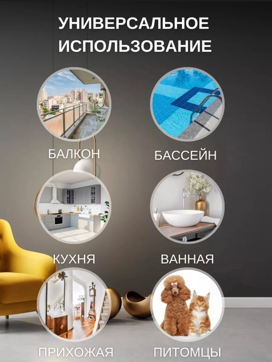 Нескользящие быстро очищающиеся коврики, для ванных комнат и кухон