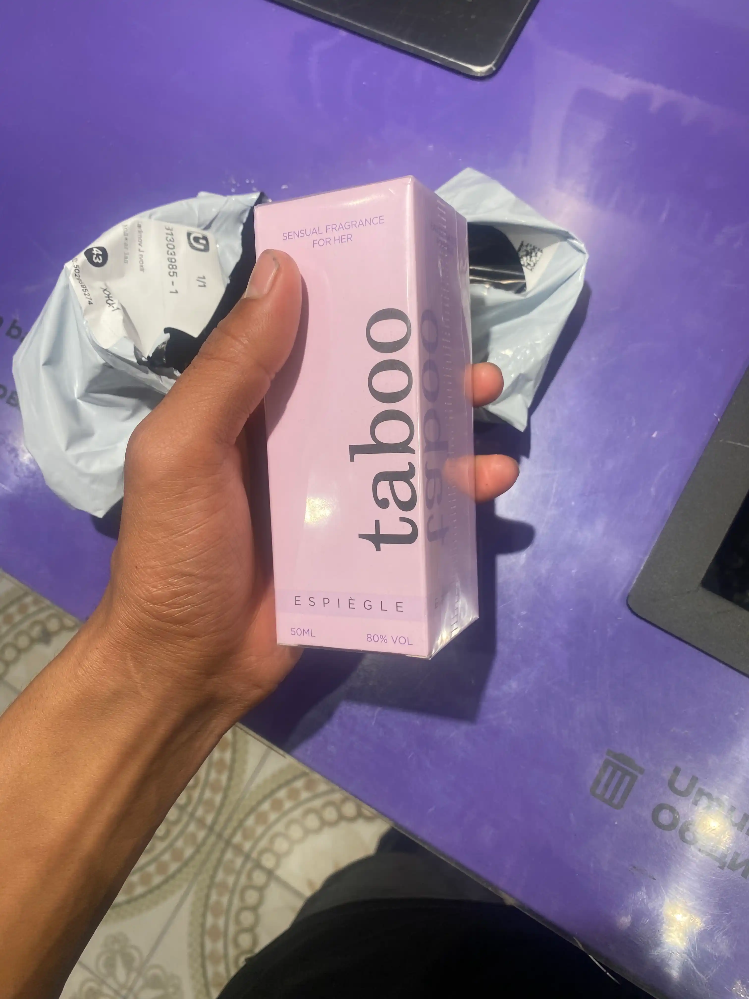 Taboo feromonli parfyumlangan suvi, erkaklar va ayollar uchun, 50 va 100 ml