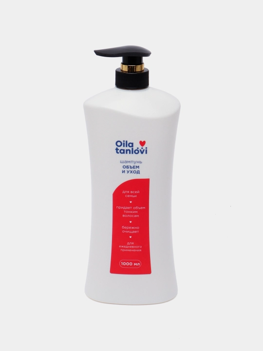 Shampun Oila Tanlovi, "Obyem i Ukhod", 1000 ml