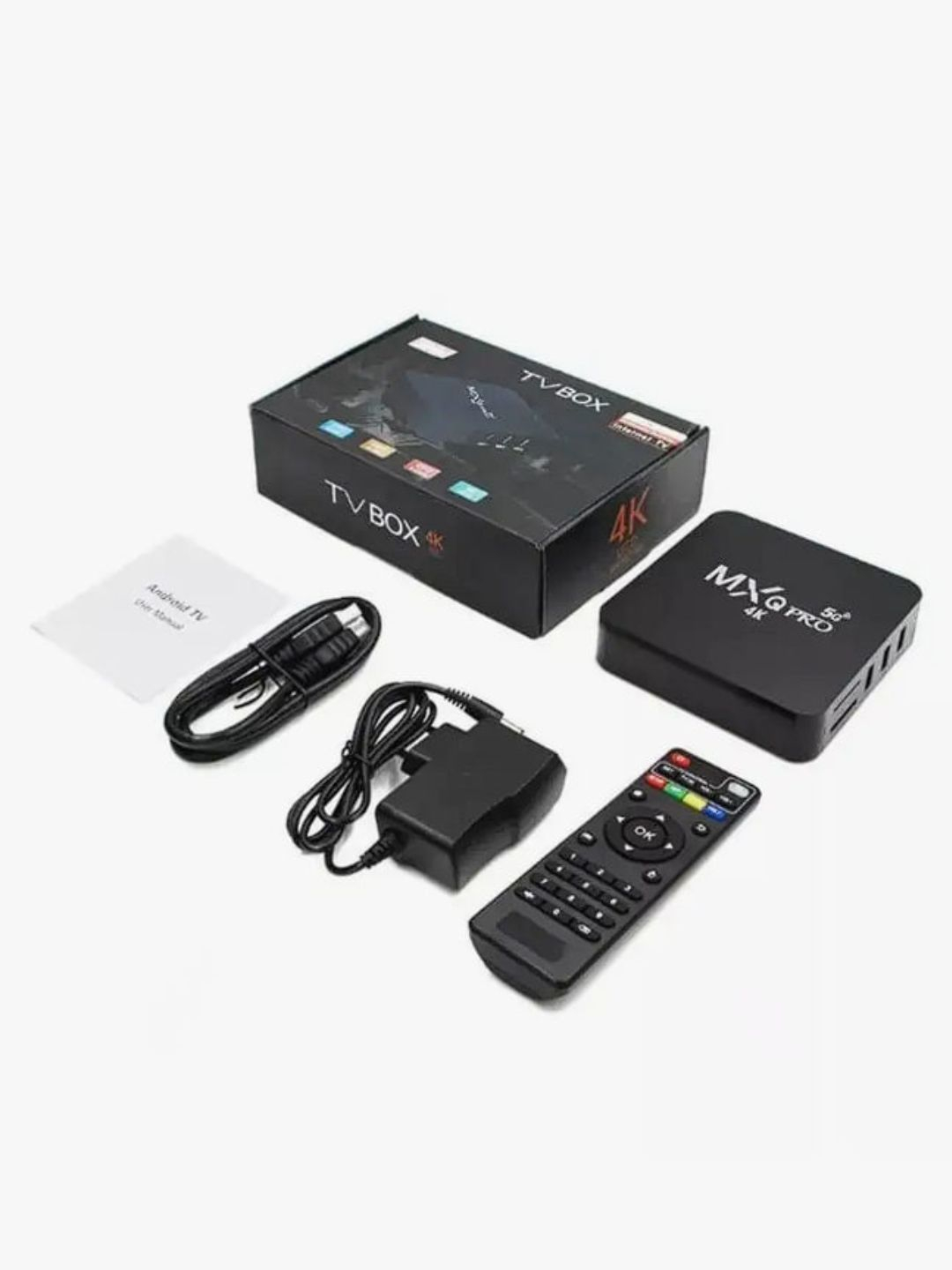 Приставка Smart TV BOX для телевизора, цифровая с Wi-Fi, Android 9 ...
