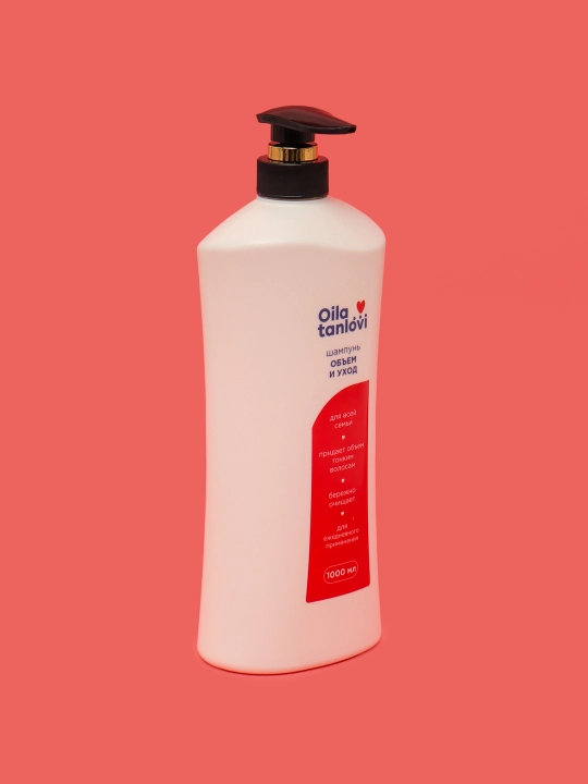 Shampun Oila Tanlovi, "Obyem i Ukhod", 1000 ml