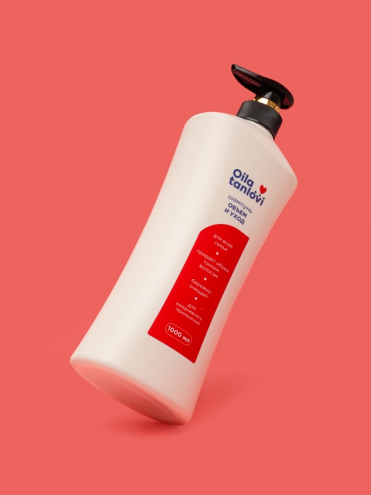 Shampun Oila Tanlovi, "Obyem i Ukhod", 1000 ml