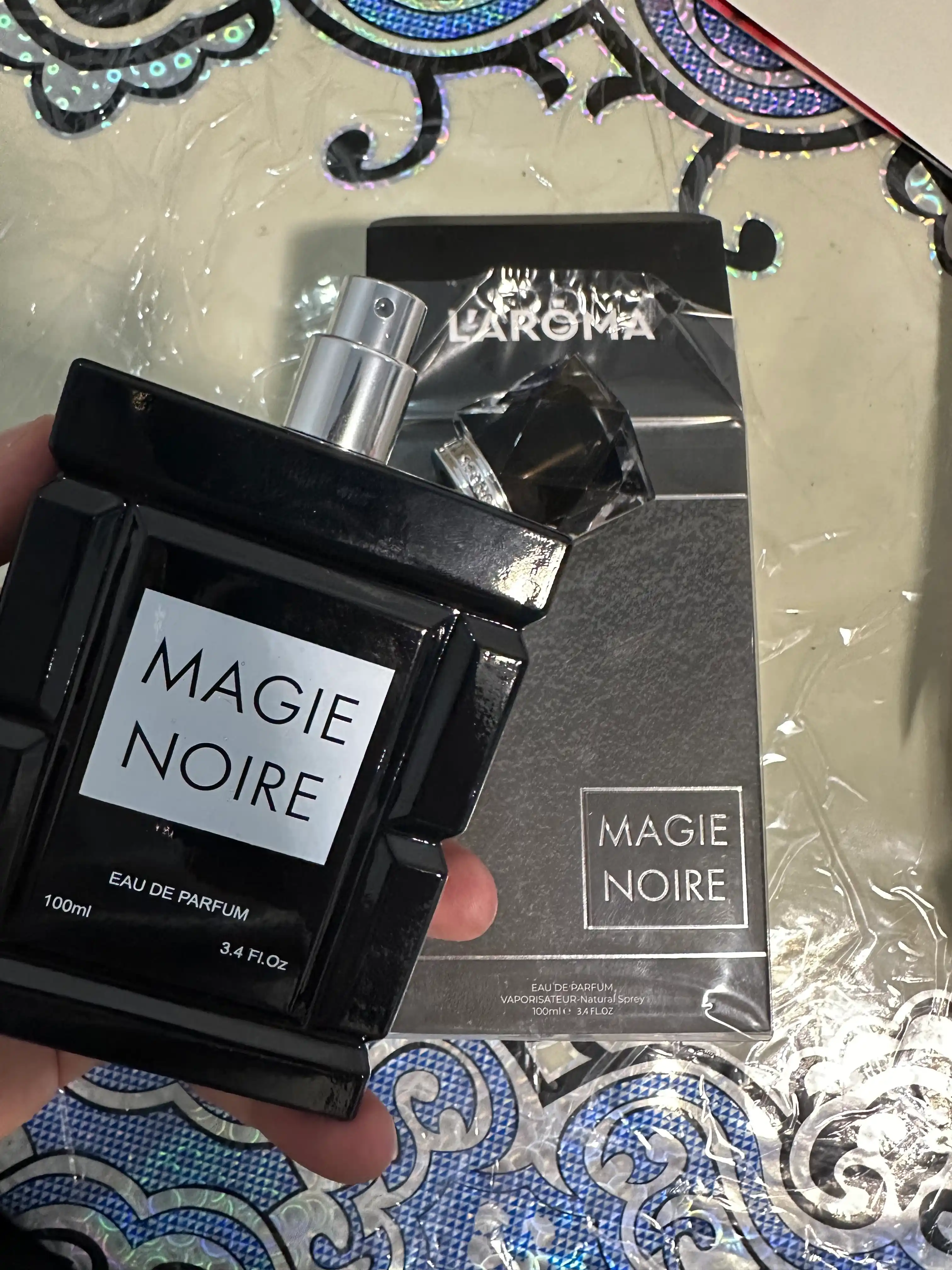 Erkaklar atiri MAGIE NOIRE, EDP parfyumeriya suvi, erkaklar uchun atir, sovg’a uchun, 100 ml