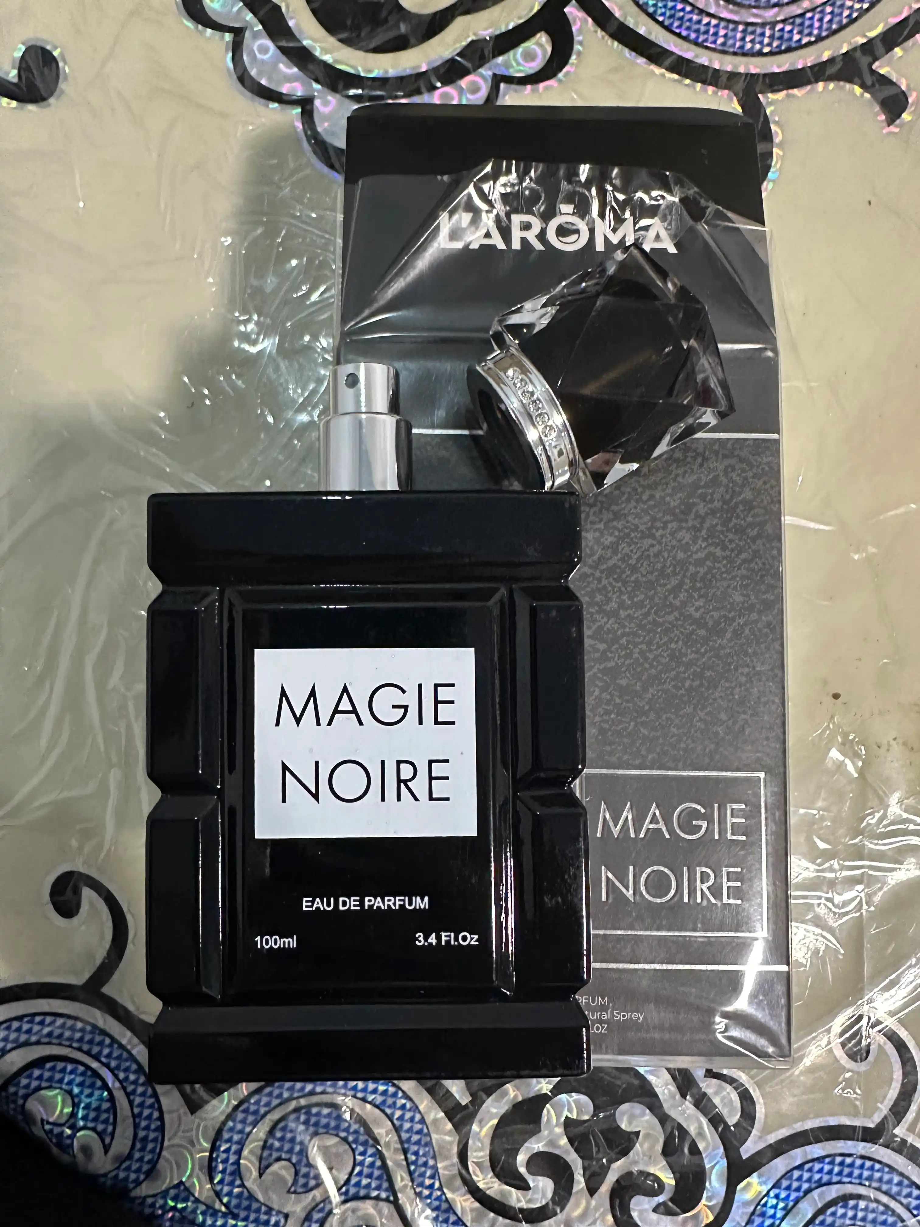 Erkaklar atiri MAGIE NOIRE, EDP parfyumeriya suvi, erkaklar uchun atir, sovg’a uchun, 100 ml