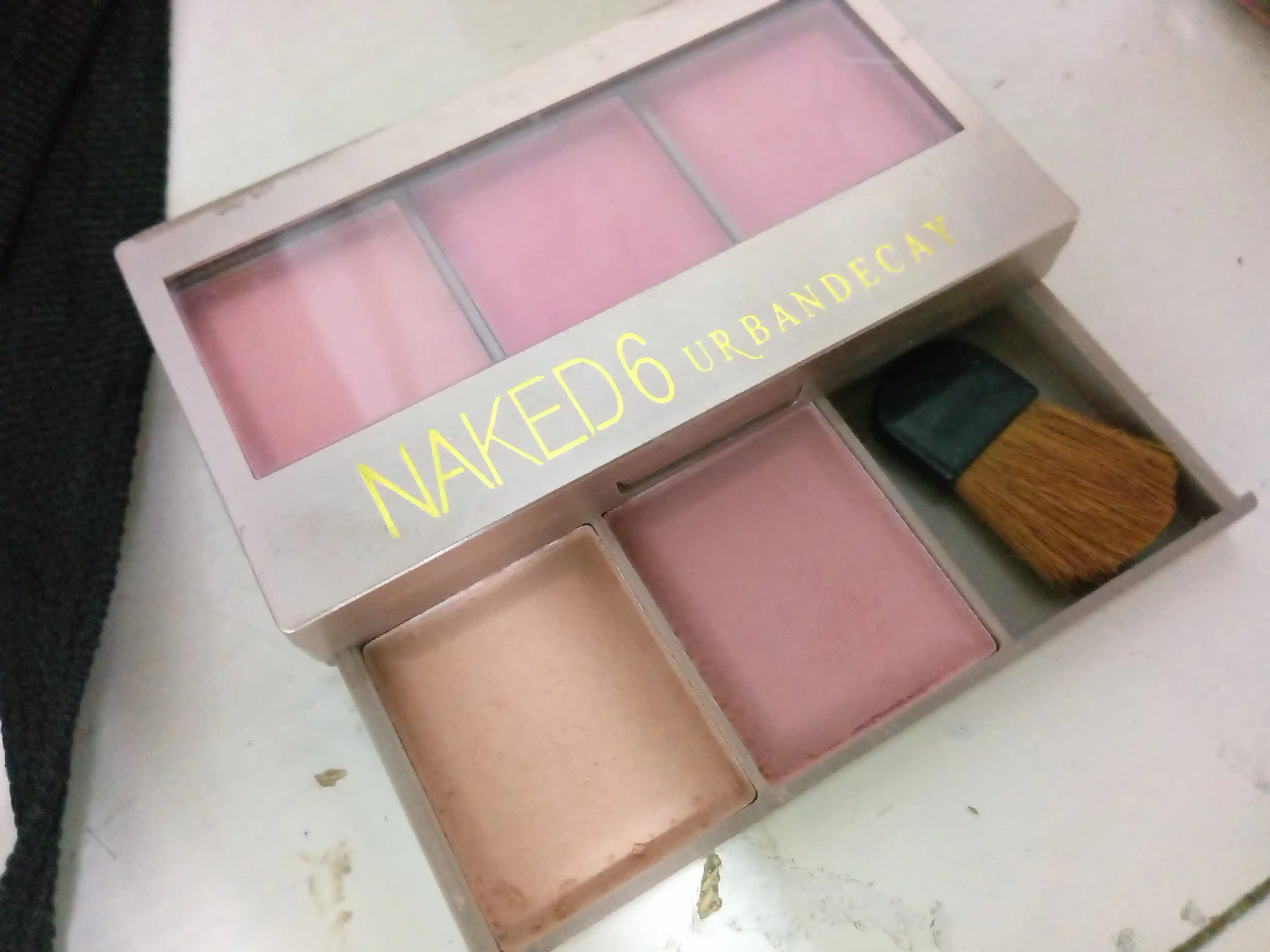 Румяна для лица Naked, сухие, матовые, по 5 разных цветов
