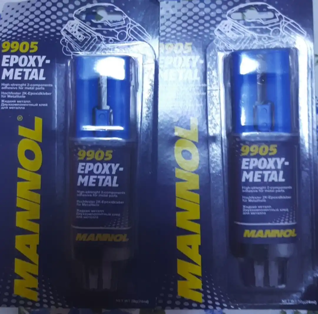 Yelim epoksid ikki komponentli Mannol Epoxy-Metal va Plastik 9905, 30 g