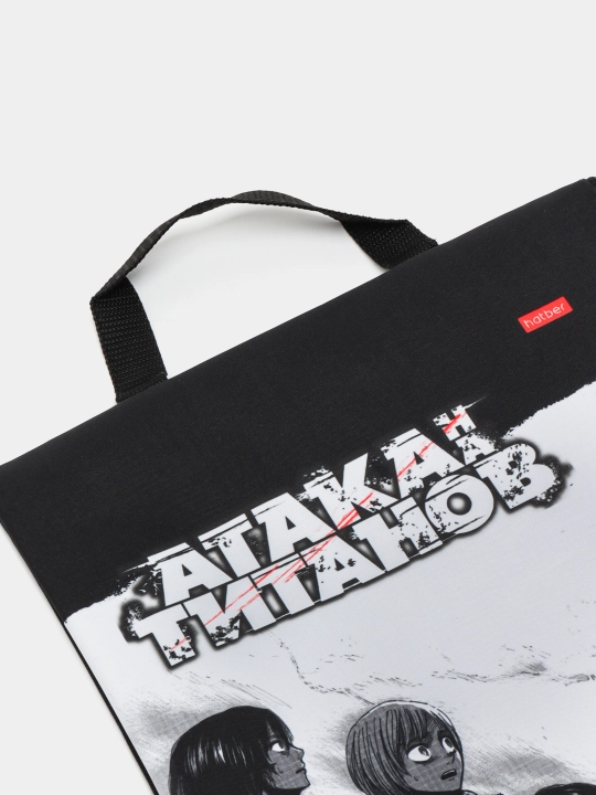 Сумка - папка с ручкой, А4ф тетрадей, -Атака Титанов, Манга NSm 354105 q0000052385