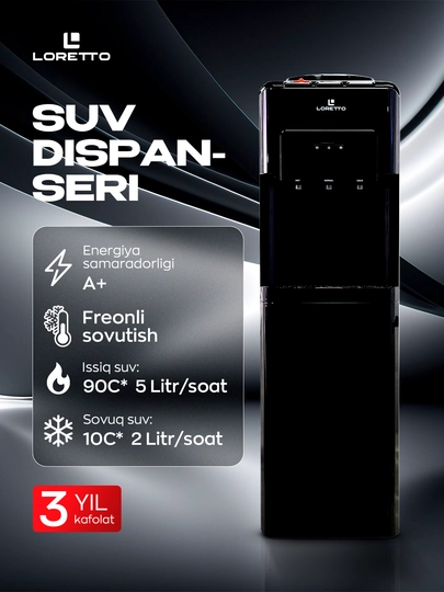Suv uchun kuler LORETTO LD-105, freonli sovutish - 