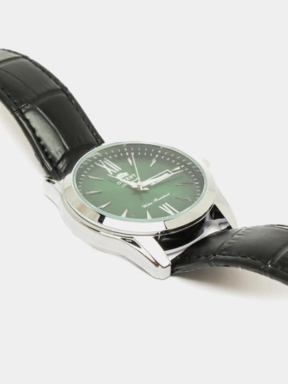 Мужские наручные часы "ORIENT" с календарём и коробкой — WATCH11-75W0069-ЗЕЛЕН