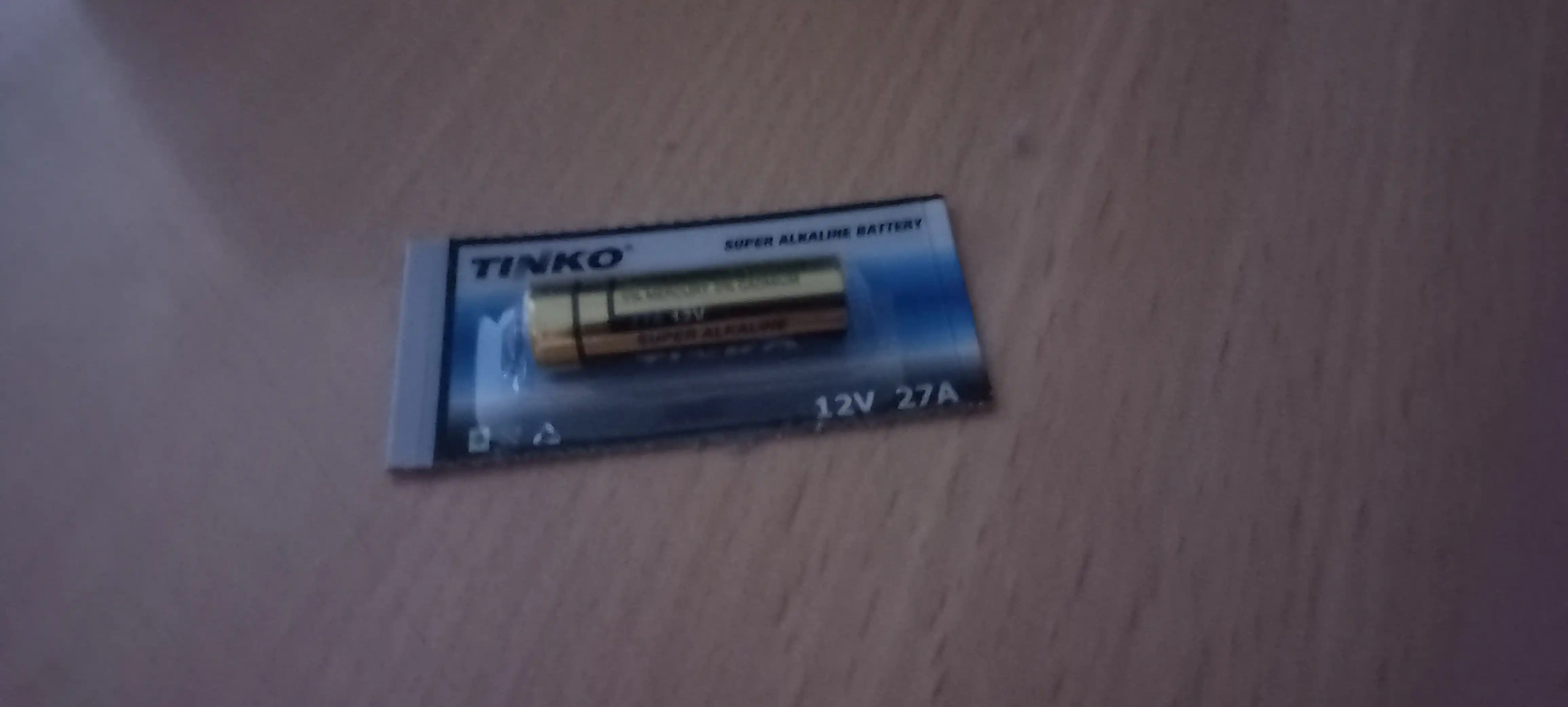 Silindrsimon batareyalar, markasi Tinko 27 A 12 v, 1 dona