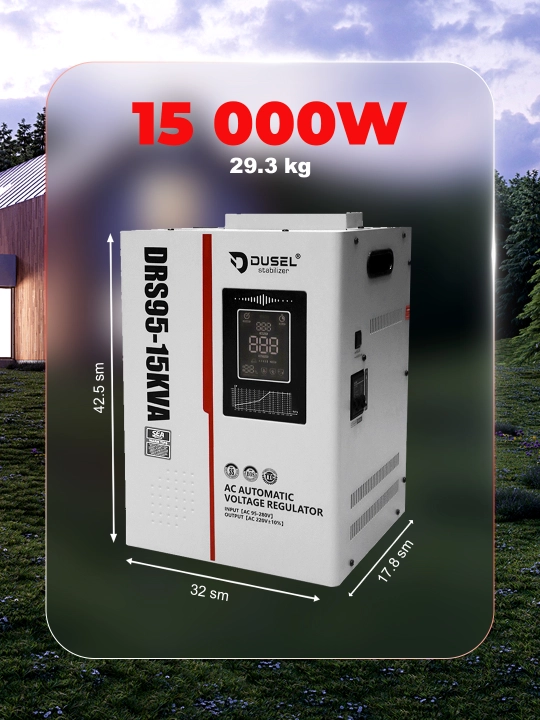 Dusel kuchlanish stabilizatori 10KVA, 12KVA, 15KVA, 20KVA