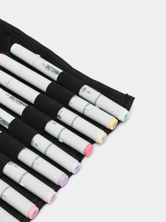 Набор маркеров Sketchmarker Pastel Set, 24 штуки, постельные оттенки