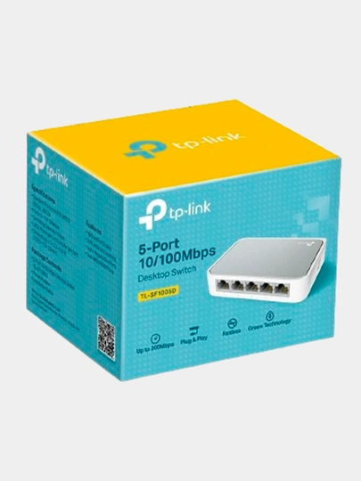 TP Link TL-SF1005D 5 portli stol kommutatori, 10/100 Mbit/s, switch - 
