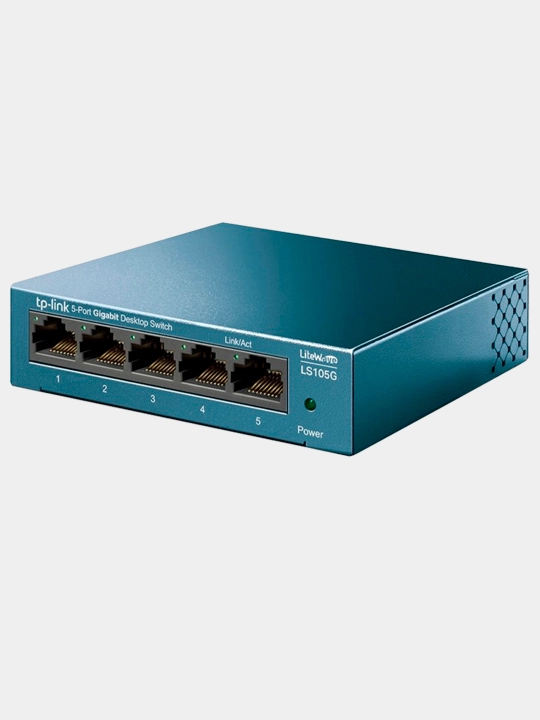 TP Link LS105G 5 portli gigabitli stol kommutatori, 10/100/1000 Mbit/s, switch